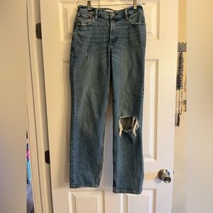 Abercrombie & Fitch The 90’s Straight leg Low Rise
